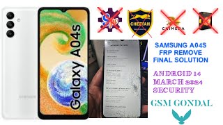 Samsung A047 A04s frp remove android 14 2024 Google account remove latest security final solution [upl. by Ahkos181]