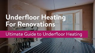 How to Lay Underfloor Heating in a Screed [upl. by Sabsay798]