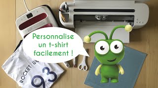 Personnalisation dun tshirt avec Cricut Maker amp Easy Press 2 en Français [upl. by Acinorej435]