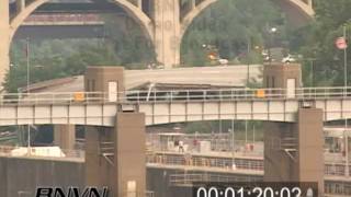 812007 Interstate 35w Bridge Collapse Aftermath Part 4 [upl. by Lanford322]