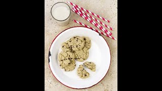 👋 Cooking Quickie How to Make OILFREE VEGAN COOKIES [upl. by Minda]