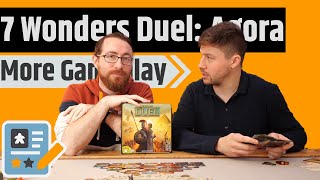 7 Wonders Duel Gameplay with Pantheon And Agora [upl. by Martha117]