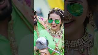 Shrenu Parikh Akshay Mhatre Haldi shorts trending wedding haldiceremony shrenuparikh [upl. by Gean]