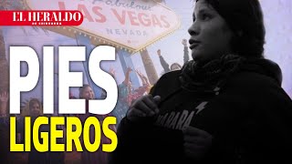 Seis Mujeres rarámuris corren ultramaratón desde Los Ángeles hasta Las Vegas [upl. by Arolf]