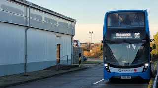 Buses around Skegness 281124 [upl. by Tdnarb955]