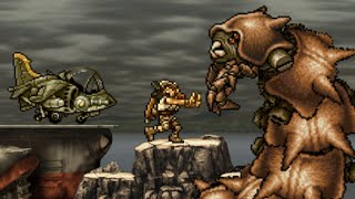 Cara Paling Gampang Mengalahkan Boss Cacing Laut Besar Alaska Metal Slug 6 Tanpa Mati [upl. by Atinor]