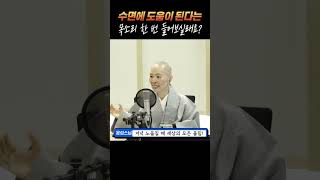 수면에 도움이 된다는 목소리 한 번 들어보실래요 운성스님 BTN라디오울림스님불교 [upl. by Araeit]