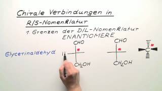 Chirale Verbindungen in RSNomenklatur  Chemie  Organische Chemie [upl. by Hescock]