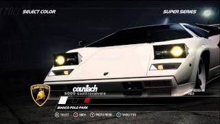 NFSHPRacerSuper Series Lamborghini Countach 5000 Quattrovalvole HD [upl. by Colb840]