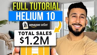 Helium 10 Product Research Tutorial for Beginners Amazon Product Research [upl. by Idnil]