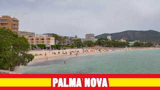 Palma Nova 🇪🇸 The Ultimate Beachfront Stroll in Mallorca [upl. by Orlan]