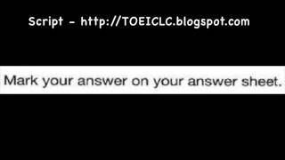 TOEIC LC Part II2 TEST [upl. by Froehlich343]