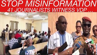 BREAKING NEWS  BURKINA FASO  VDP TRAINING WITH JOURNALIST  HUMAN RIGHTS africa [upl. by Rubinstein]