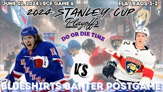 Rangers vs Panthers Game 6 POSTGAME SHOW  NHL Playoffs  Rangers are officially eliminated [upl. by Yud]