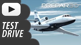 Carenado FA50 EX  Prepar3D  Test Drive [upl. by Gnut544]