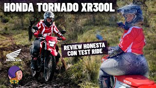 REVIEW HONESTA DE HONDA TORNADO XR300L  ¡Hice test ride ¿Me la compraría [upl. by Halyk]