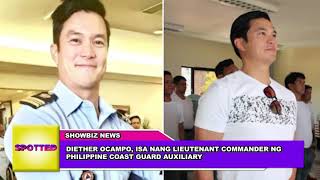 DIETHER OCAMPO ISA NANG LIEUTENANT COMMANDER NG PHILIPPINE COAST GUARD AUXILIARY [upl. by Aroda]