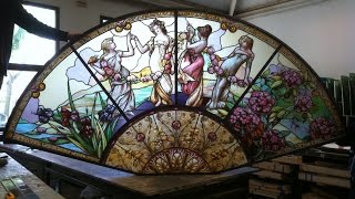 How to make stained glass  Secrets of glass assembly by ©France Vitrail International [upl. by Ahsien]