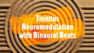 Tinnitus Cure with Neuromodulation and Binaural Beats Deep Theta Beta and Alpha for Meditation [upl. by Nicholson188]