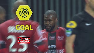 Goal Yannis SALIBUR 40  EA Guingamp  Dijon FCO 40  201718 [upl. by Eittod372]