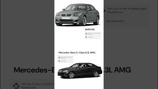 W204 C63 vs E60 M5 [upl. by Loutitia]