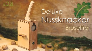 Deluxe Nussknacker quotBröselfreiquot  selber bauen Bauplan gratis [upl. by Anelrats587]