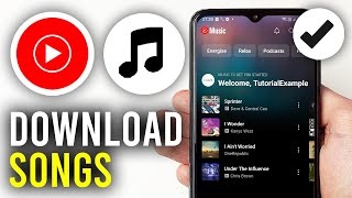 How To Download Songs From YouTube Music  Full Guide [upl. by Nydia]