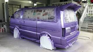 projek repaint nissan vanette C22 [upl. by Ivatts]