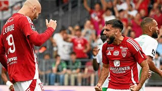 Notes des joueurs de match du championnat Français ligue 1 BrestSaintEtienne🇫🇷 [upl. by Norit]