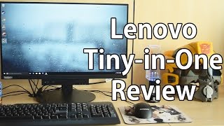 Lenovo TIO24 Monitor  how to remove the CPU mounted on the back [upl. by Ruphina709]