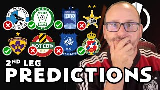 202425 Europa League Qualifying 1st Round  2nd Leg Predictions [upl. by Nickie]