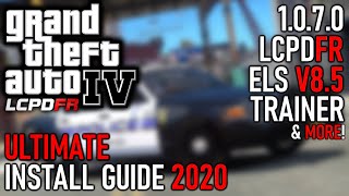 GTA IV  Ultimate LCPDFR 2023 Install Guide LCPDFR ENB Trainer amp More  1070 Patch [upl. by Hilarius]