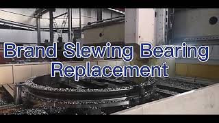 brand slew ring bearing replacement design [upl. by Lemar123]