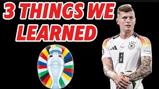 Germany DEMOLISH Scotland 51  3 Things We Learned Musiala Havertz Kroos [upl. by Esimaj843]