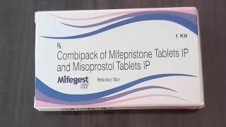 Mifegest KITCombipack of Mifepristone Tablet IP and Misoprostol Tablet IP [upl. by Trudey]