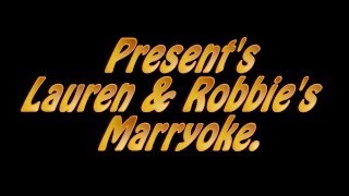 Lauren amp Robbies Marryoke The Grease Megamix [upl. by Akemehs76]