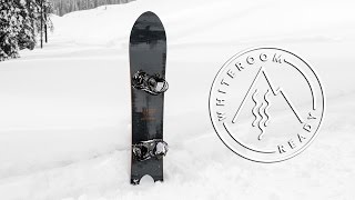 Nitro Quiver Pow  2015 Powder Board Review  TransWorld SNOWboarding [upl. by Adlitam]