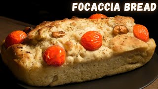 Easy Focaccia Bread Recipe  No Baking Expertise Needed [upl. by Bate]