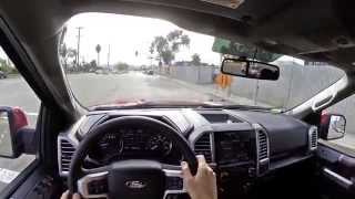 2015 Ford F150 Ecoboost 35L  WR TV POV City Drive [upl. by Hamburger]