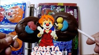 🤡 PALETA PAYASO Colores RICOLINO Septiembre 2020  0277 [upl. by Py]