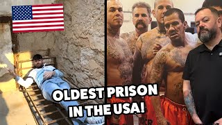 BRITS Go To PRISON In PHILLY Eastern State Penitentiary [upl. by Denna]