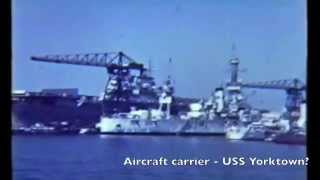 United States Navy Newport News Naval Yard Late 1930s [upl. by Gareri256]