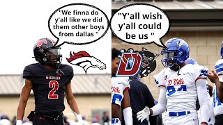 TOP RANKED DALLAS VS HOUSTON PLAYOFF MATCHUP 🔥🔥 Duncanville vs Westfield  TXHSFB Playoffs [upl. by Nosreh]