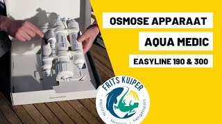 Osmose apparaat aansluiten Aqua Medic easyline 190 en 300 [upl. by Abbye]