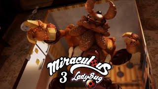 Miraculous Ladybug  Temporada 3 Capitulo 10 Panadero Español latino [upl. by Nirehs]