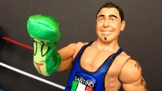 SANTINO MARELLA WWE Elite Collection Series 20 Action Figure Review [upl. by Yetah]