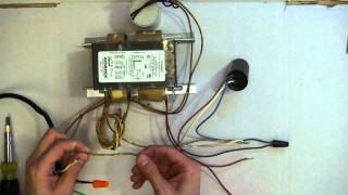 how to wire ballast 1 [upl. by Robers]