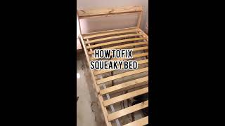 How to Fix IKEA Squeaky Bed Slats [upl. by Khalin705]