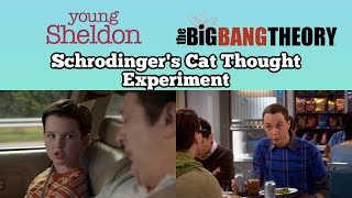 Sheldon Explains Schrodinger’s Cat Thought Experiment  The Coopers [upl. by Euqinommod834]