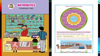 Std 2nd Mathematics Twelve Months in a Year page no3435 [upl. by Kristianson242]